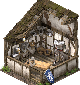 Armorer — official manual building illustration